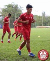 Hình ảnh câu lạc bộ Bóng Đá Tp Hồ Chí Minh Tập Luyện